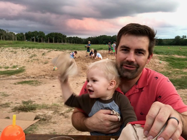 Jester King brewery and restaurant with sandbox, family friendly brewery