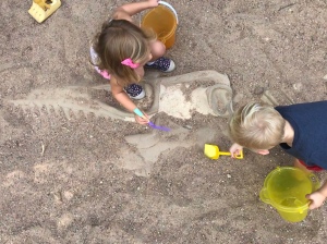 Digging for Fossils, Austin Nature and Science Center