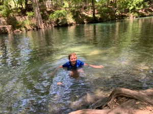 Dip in Cypress Creek between shopping and dining